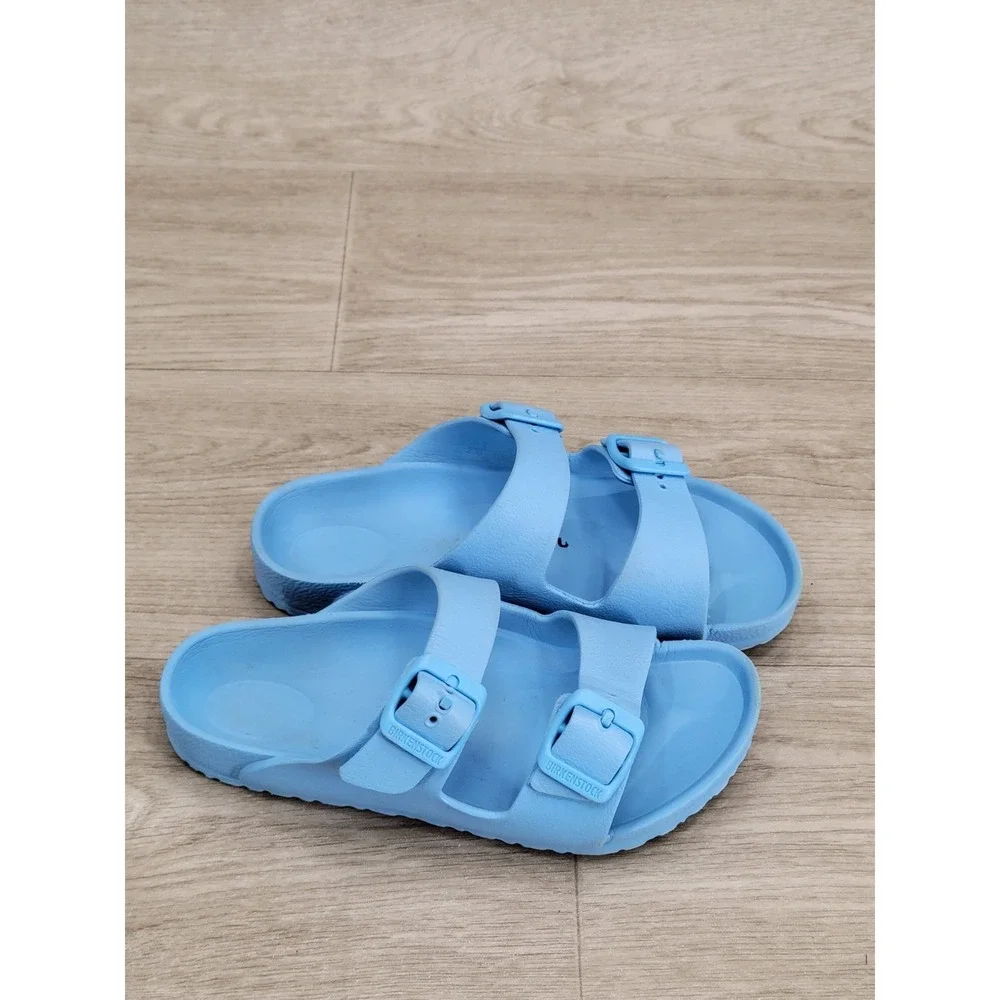 Birkenstock Arizona EVA Kids Sandals EU 31 US 13 Blue Waterproof Slide Shoes